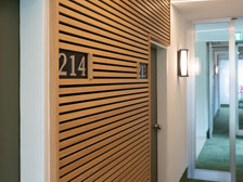Flur und Zimmer im 2. OG